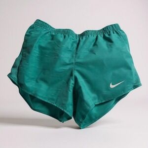 Nike Womens Teal Dri-FIT Running Shorts Size M‎